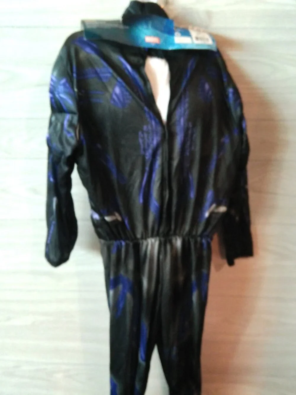 Marvel Black Panther Halloween Costume Size Large 12-14) Battle Suit Rubies NEW